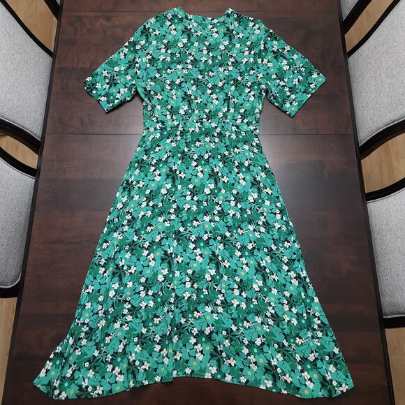 The Kit Cobie Shirtdress Green Primrose Size 12 - Picture 7 of 7